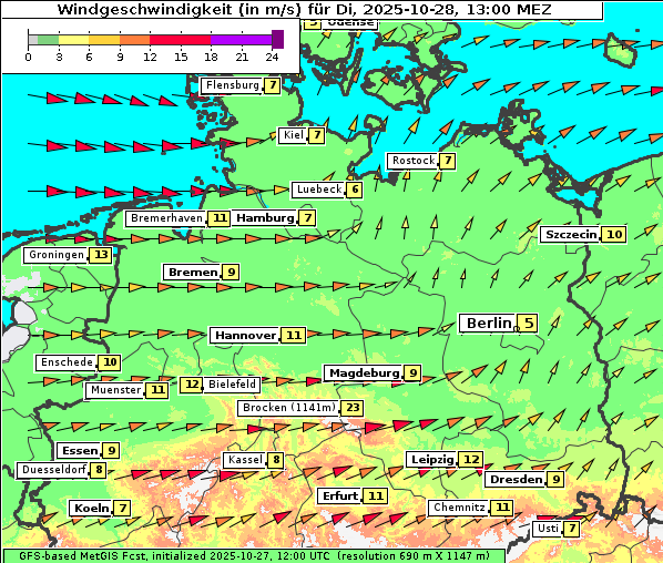 Wind, 28. 10. 2025
