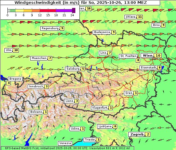 Wind, 26. 10. 2025