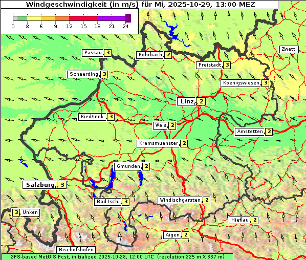 Wind, 29. 10. 2025