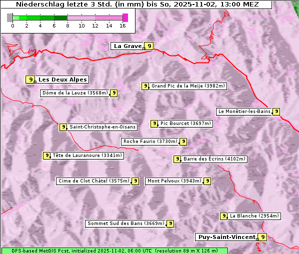 Niederschlag, 2. 11. 2025