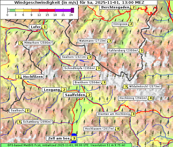 Wind, 1. 11. 2025