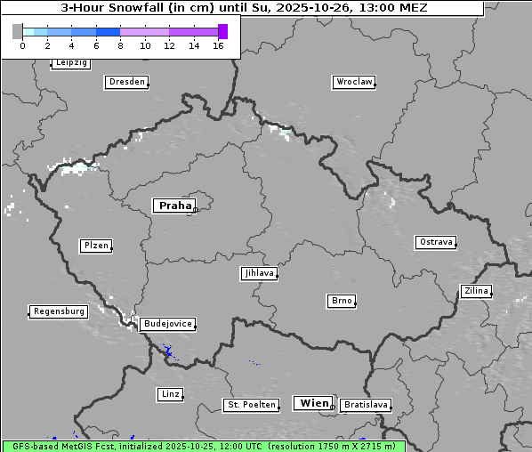 Neuschnee, 26. 10. 2025