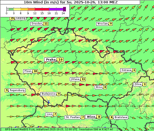 Wind, 26. 10. 2025